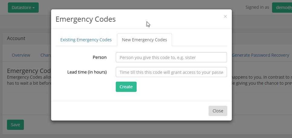 Emergency Codes